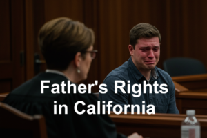 father’s rights in California father